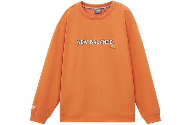 New Balance x JHI Casual Printing Graphic Sweatshirt 'Orange' NCA89053-ORG - 2