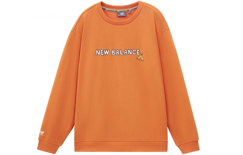 New Balance New Balance x JHI Casual Printing Graphic Sweatshirt 'Orange' NCA89053-ORG outlook