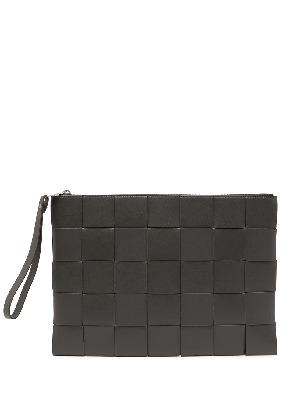 Intrecciato clutch bag - 1