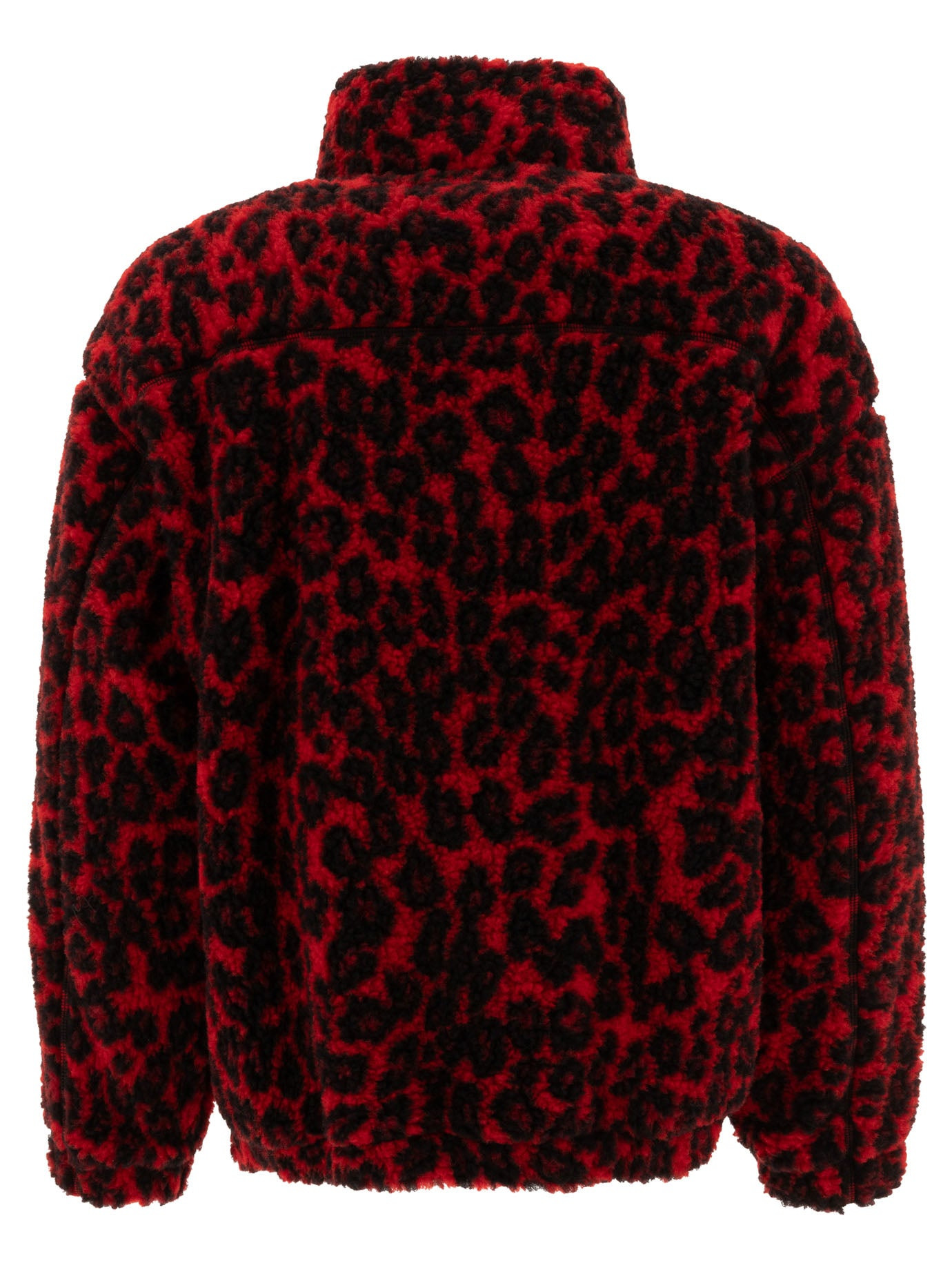 Alexander Mcqueen Leopard Print Fleece Jacket - 2
