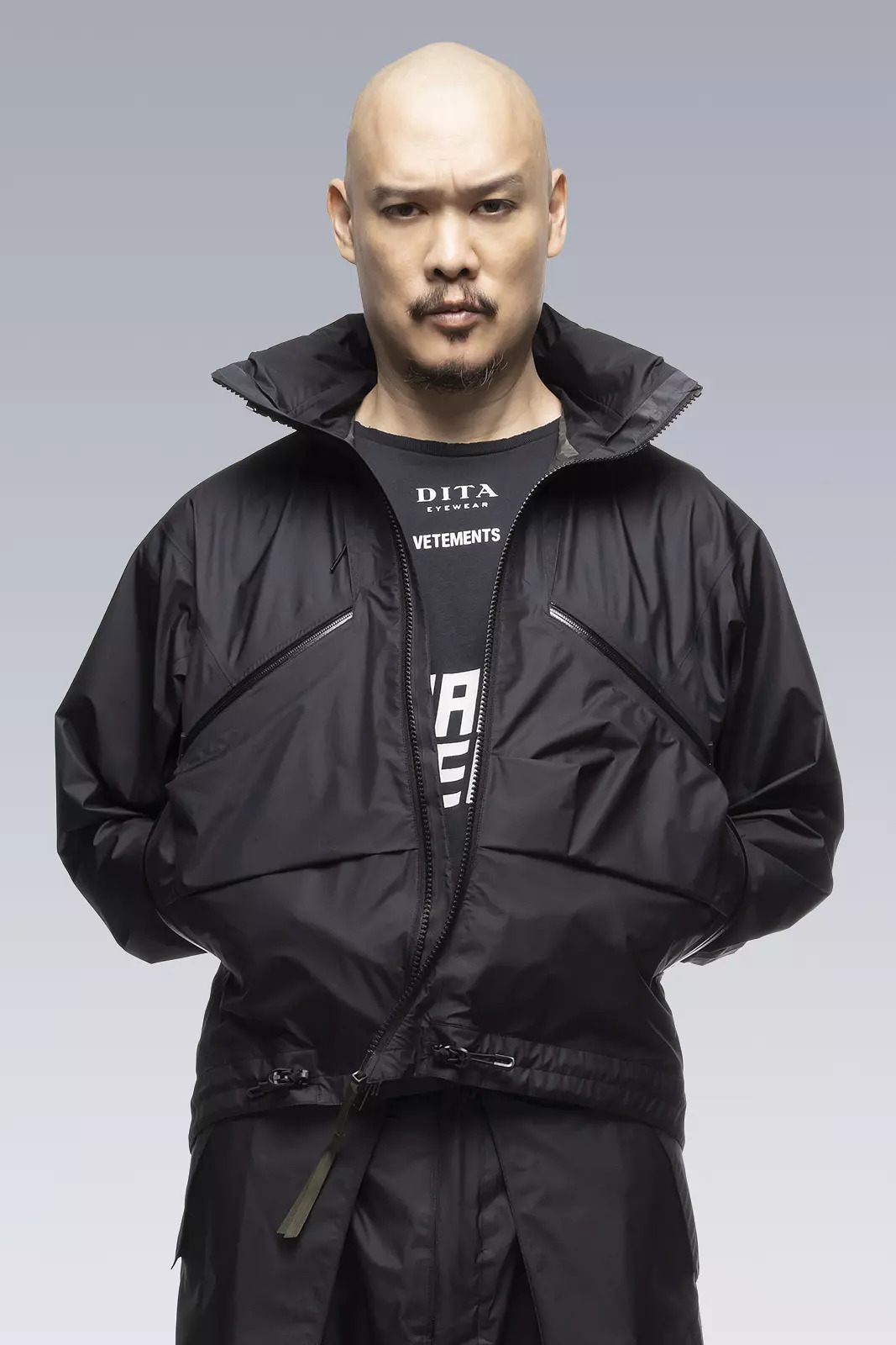 J104-GTPL 2L Gore-Tex Paclite Plus Jacket Black - 25