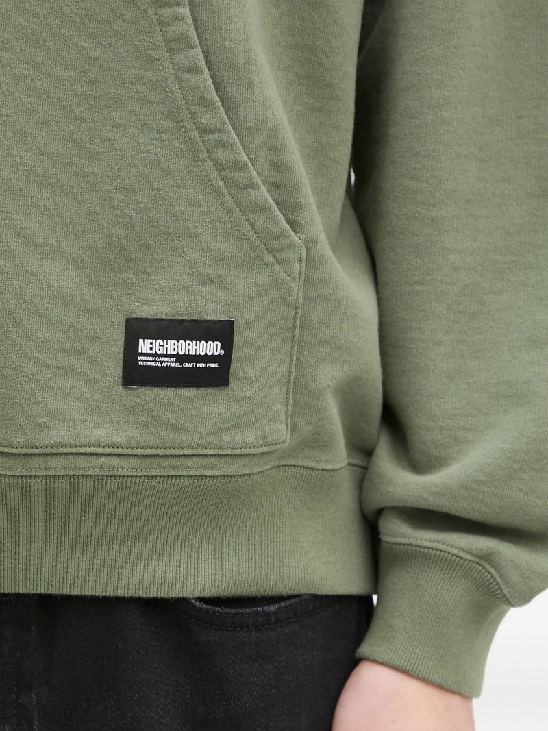 circular-logo hoodie 5