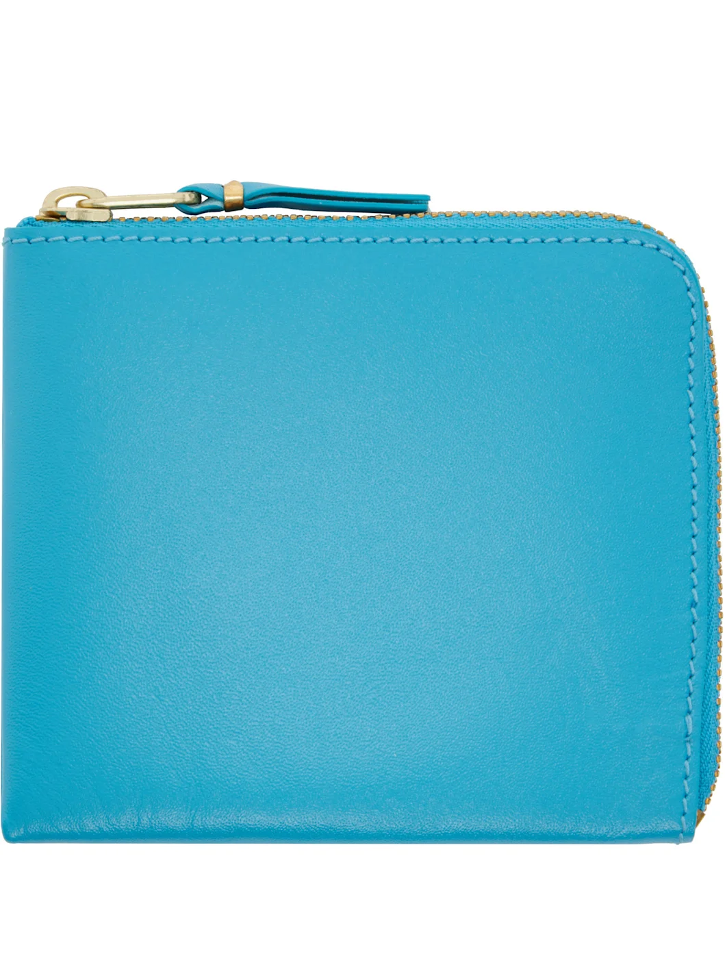 Blue Classic Leather Wallet - 1