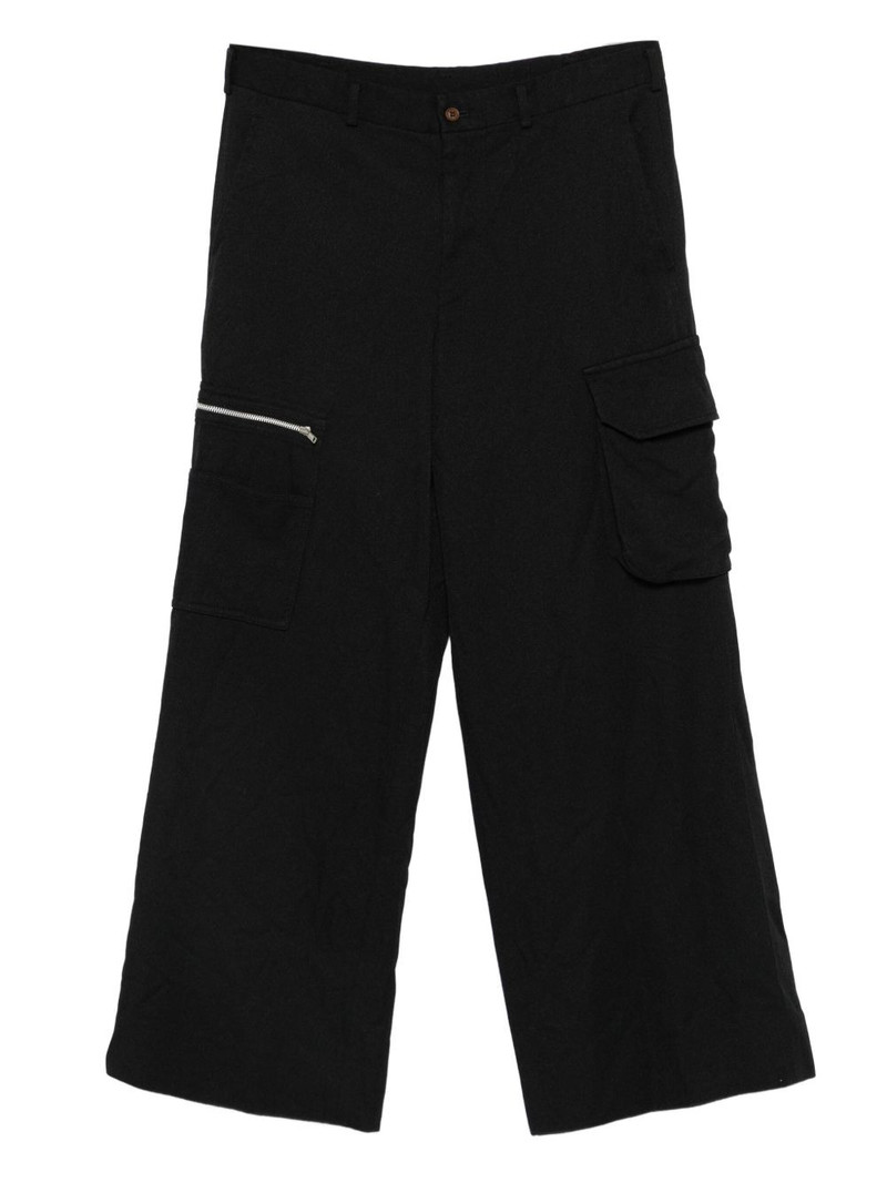 zip-pocket cargo pants 1