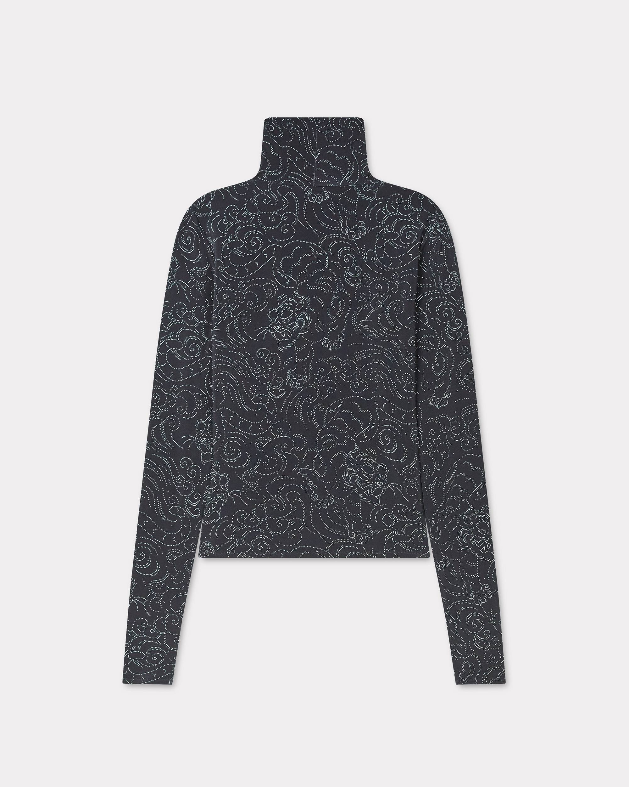 'KENZO Star Tiger' all-over turtle neck - 2