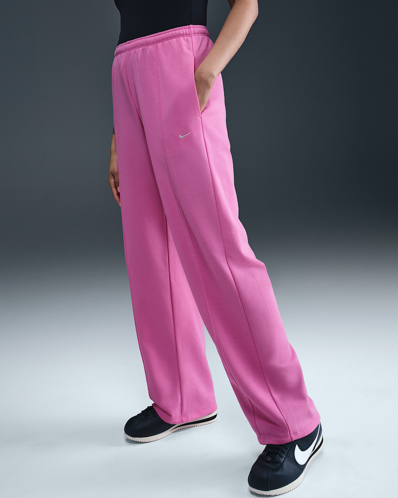 Nike Nike Sportswear Chill Terry Women's Mid-Rise French Terry Open-Hem Sweatpants outlook