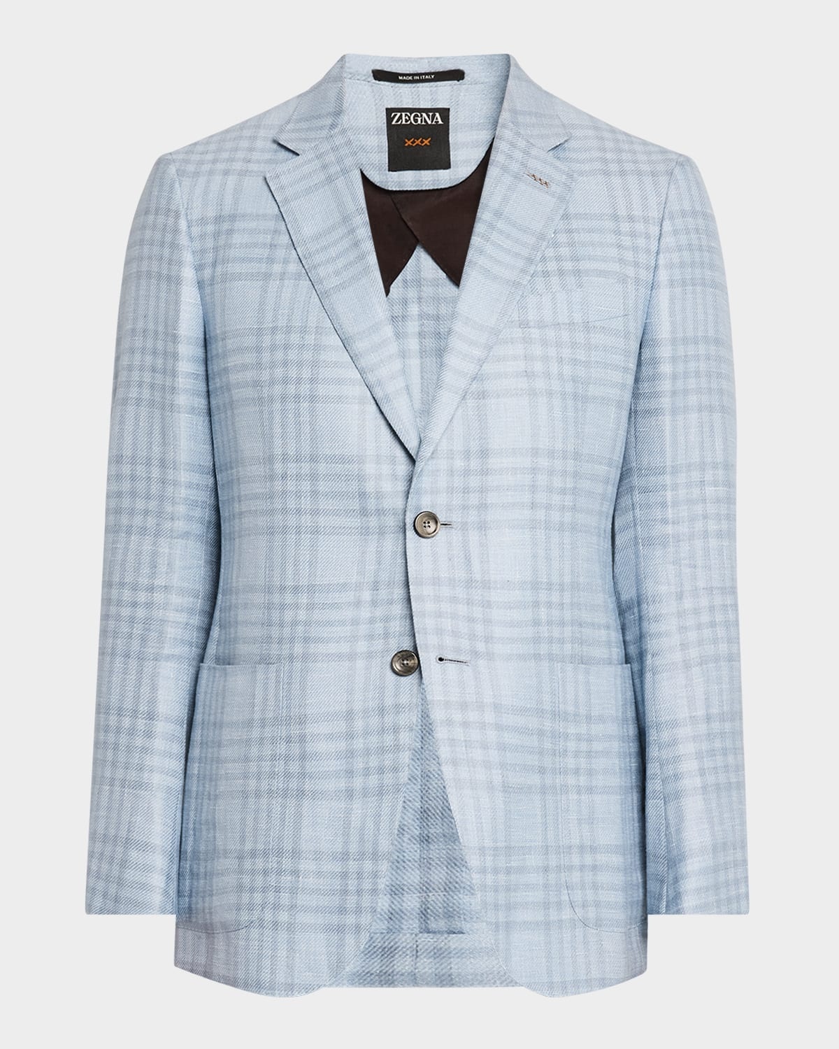Men's Large Check Sport Coat - 1