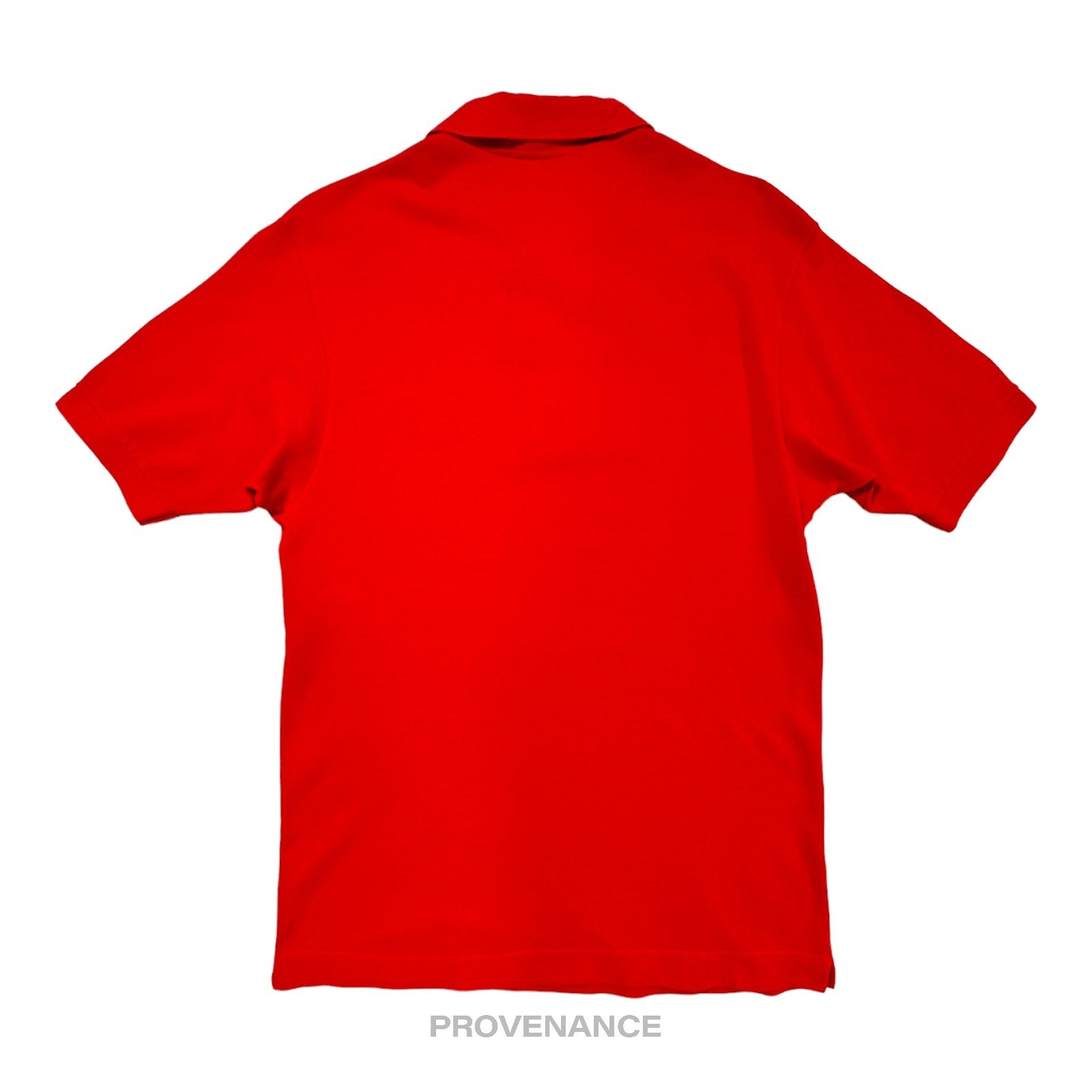 Givenchy Embroidered  Sailboat Logo Polo Shirt - Red M - 2