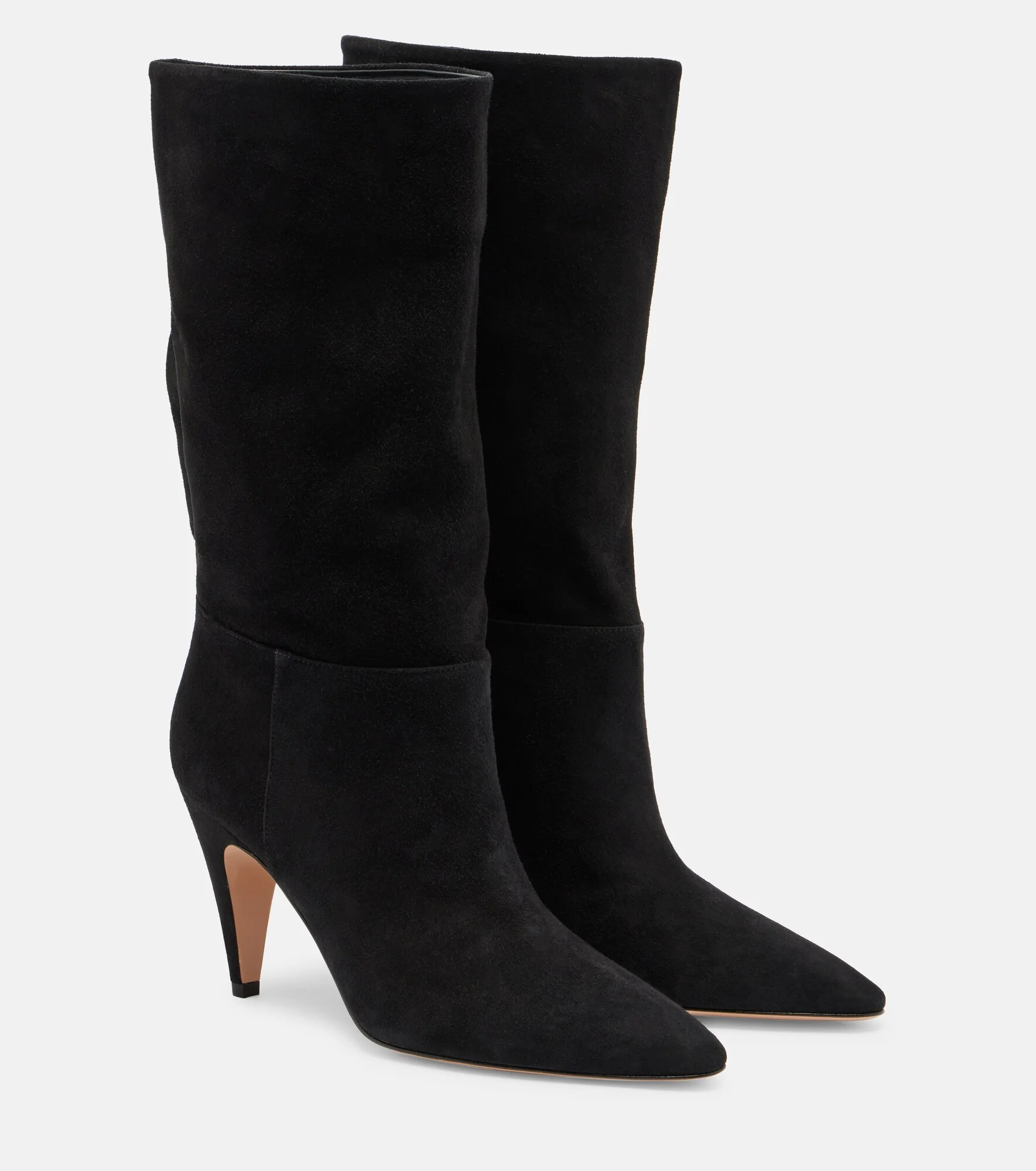 Elise suede mid-calf boots - 1