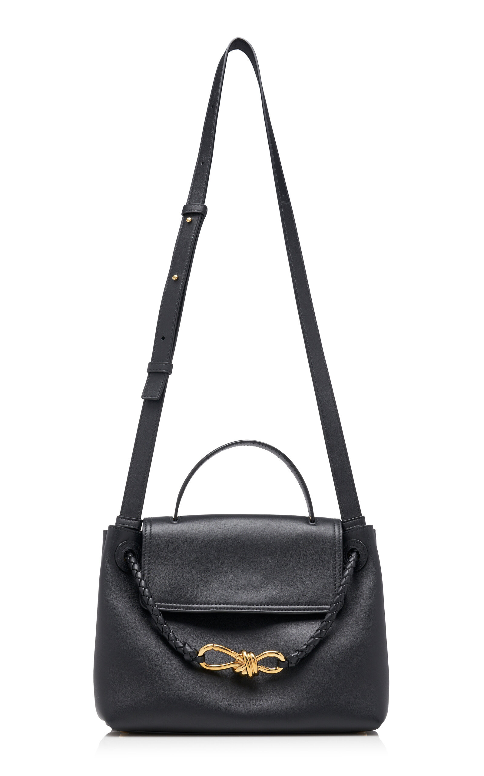 Small Ciao Ciao Leather Top Handle Bag black - 3
