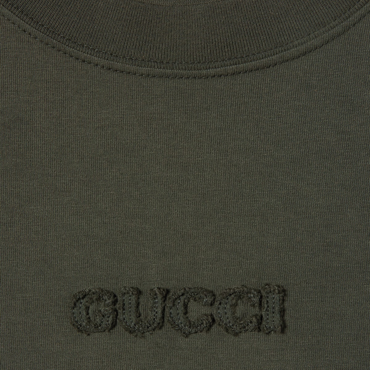 Embroidered cotton jersey T-shirt - 7