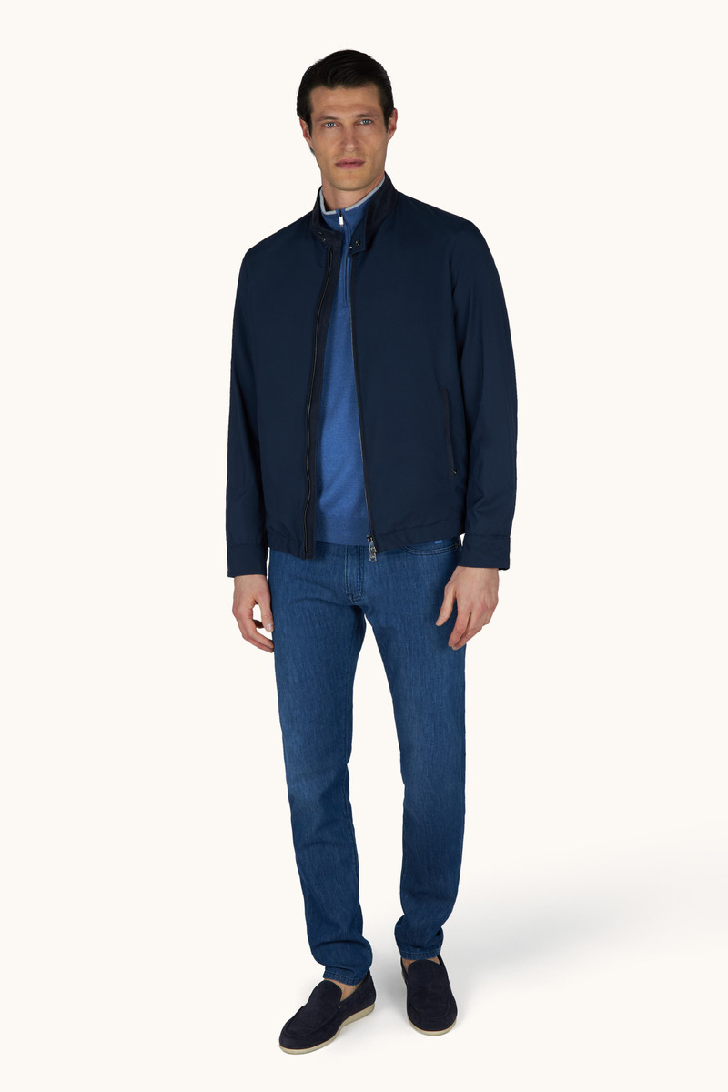 Paul & Shark JEANS IN SILK AND COTTON DENIM outlook