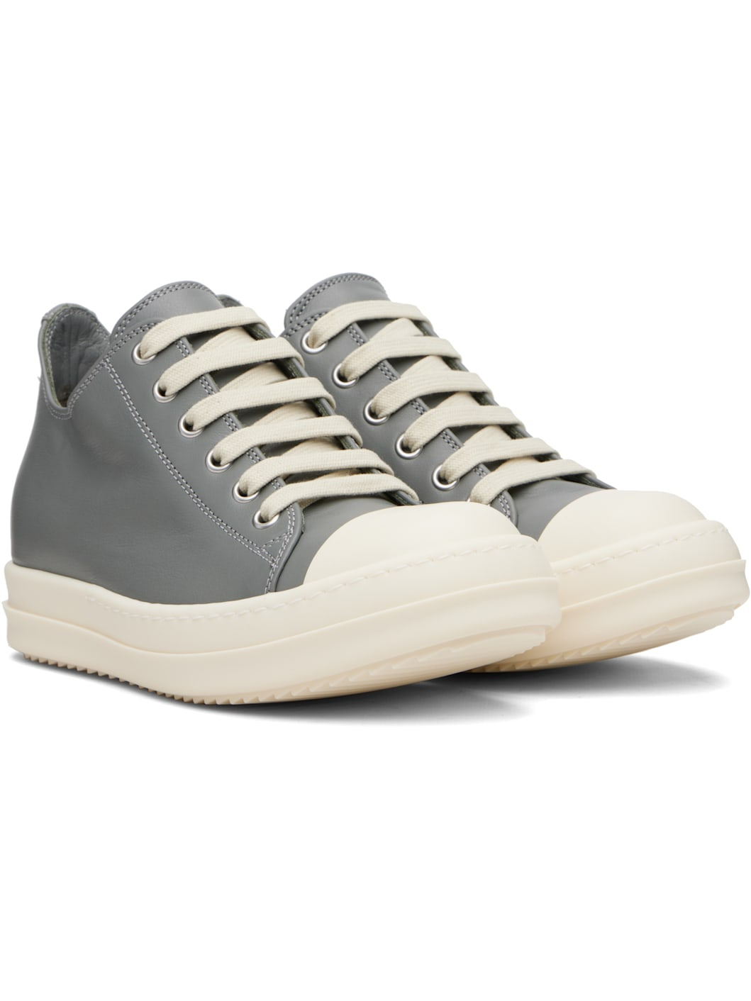 Gray Concordians Low Sneaks Sneakers - 4