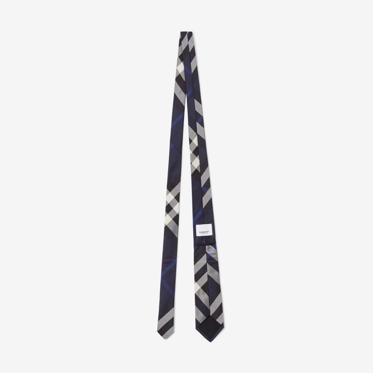 Classic Cut Check Silk Tie - 2