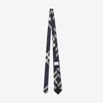 Burberry Classic Cut Check Silk Tie outlook