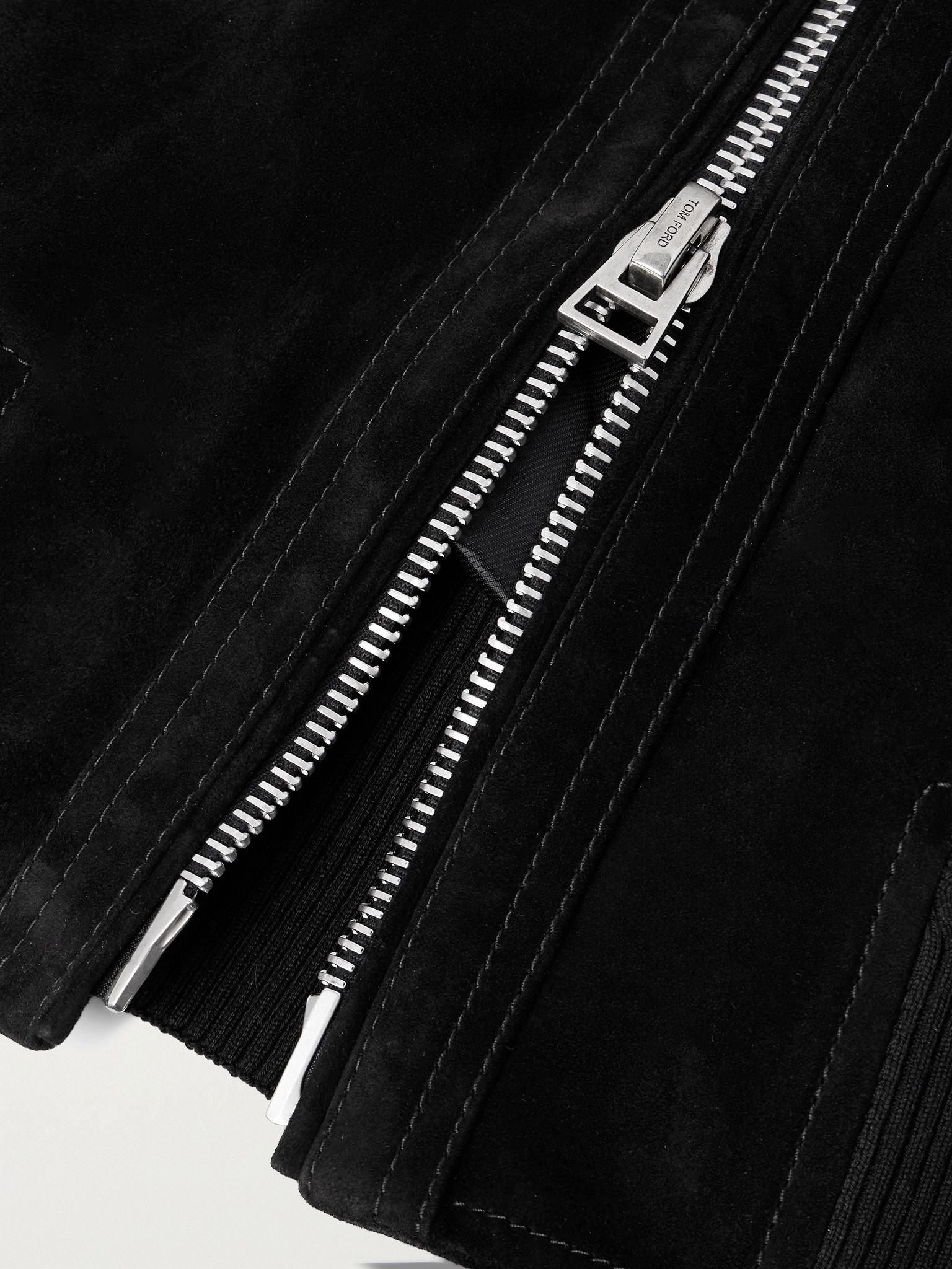 Suede Jacket Black - 5