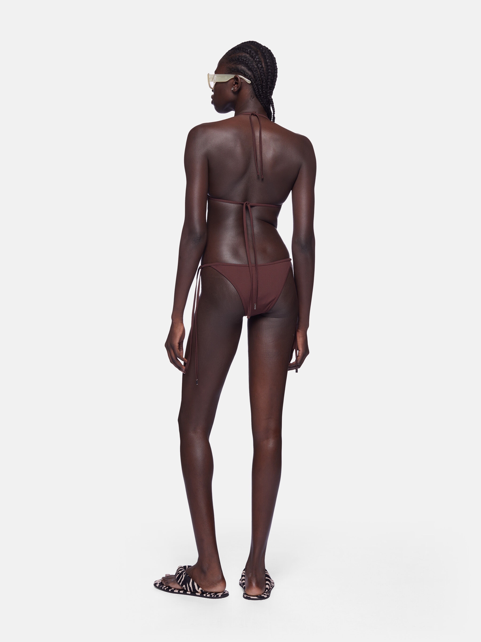 DARK BROWN BIKINI - 4