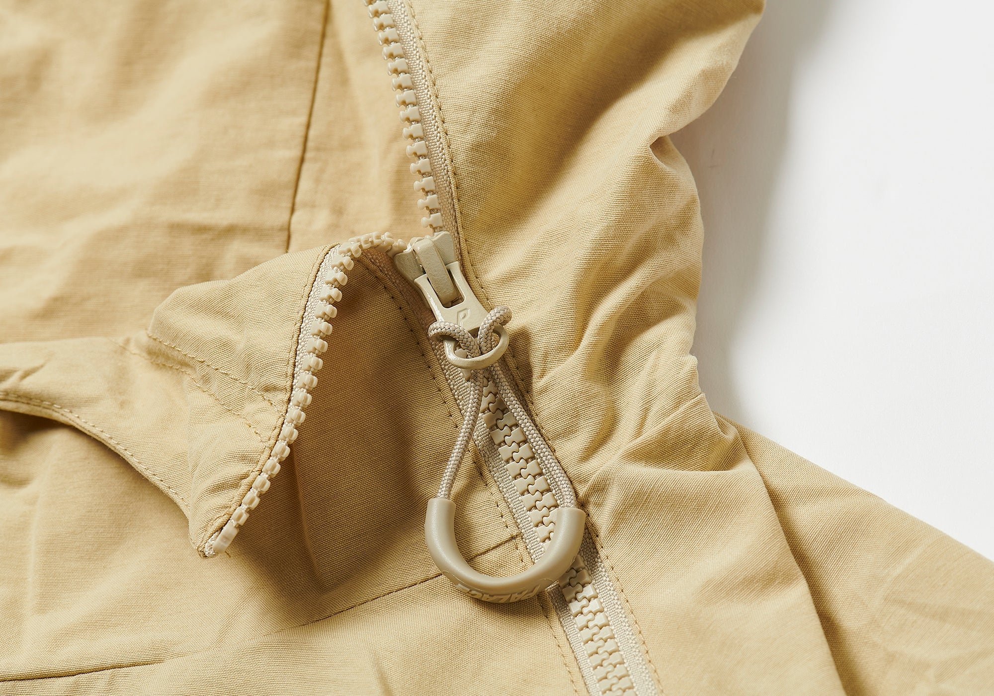 DOUBLE ZIP JACKET TAN - 6