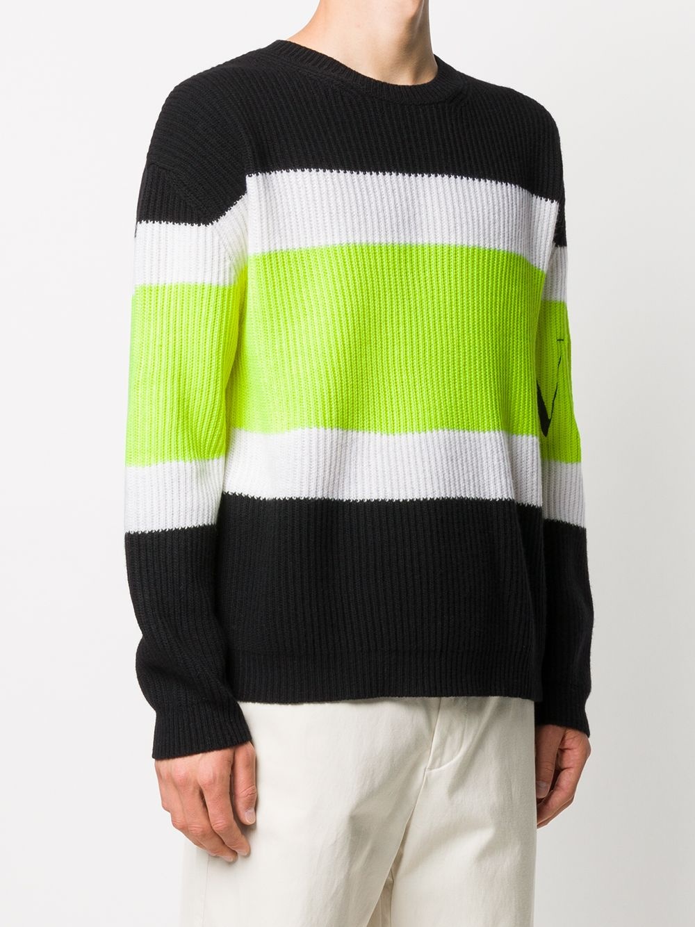 VLTN intarsia jumper - 3