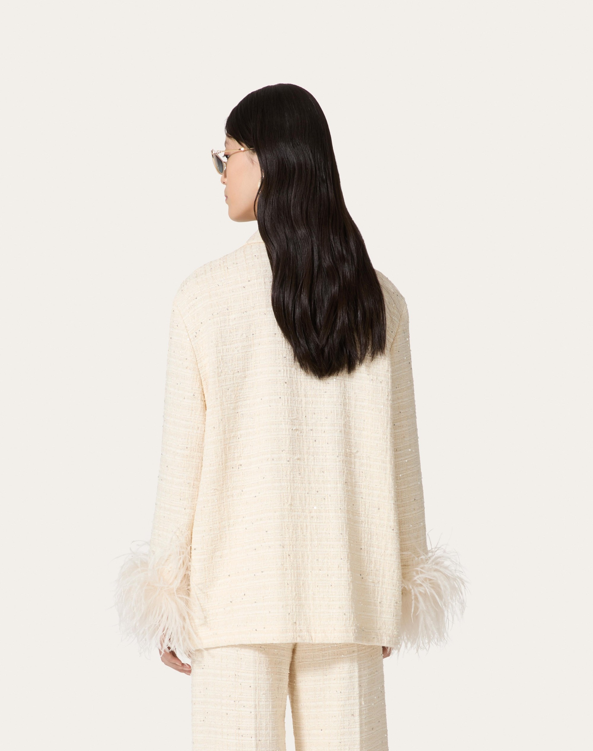 DELICATE TWEED JACKET - 4