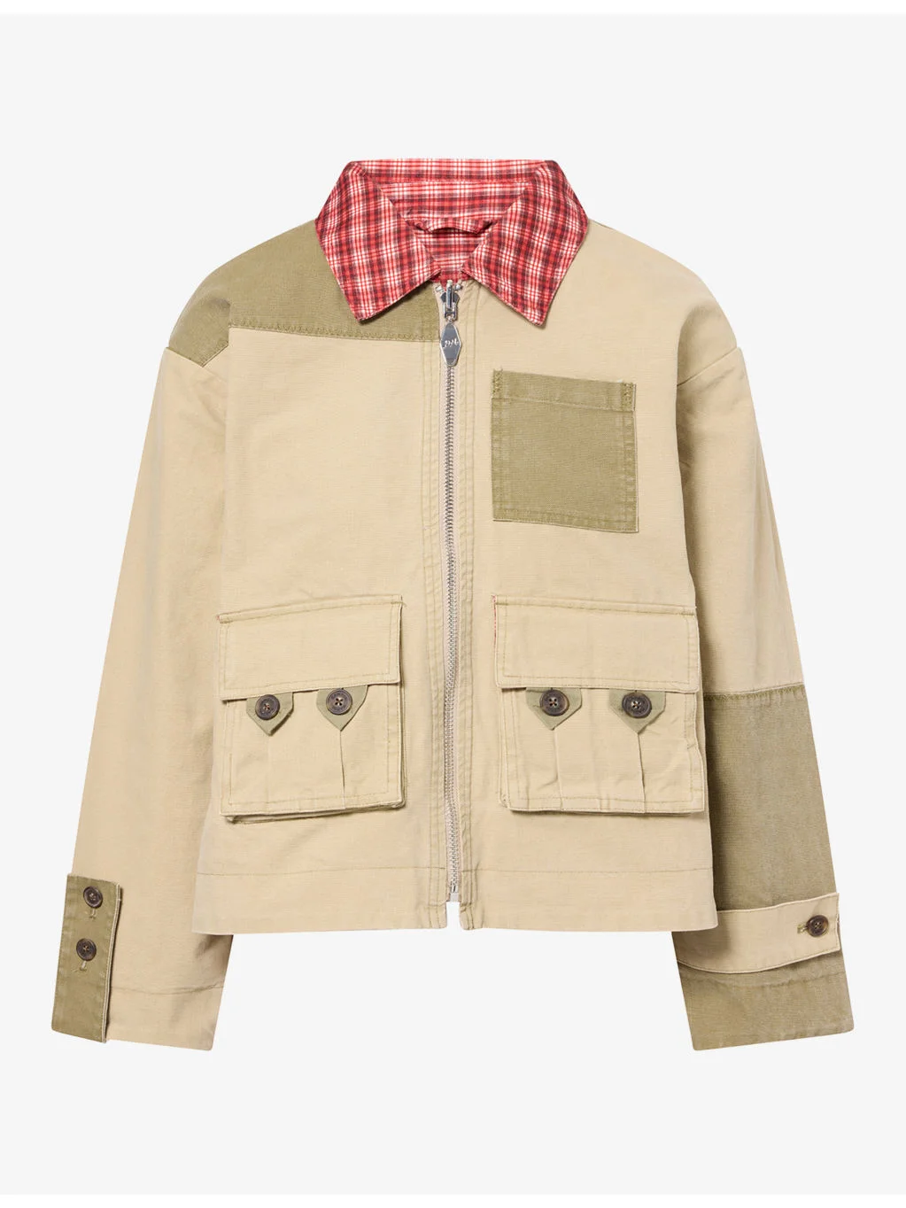 Marcelle Reversible Cotton Barn Jacket - 1