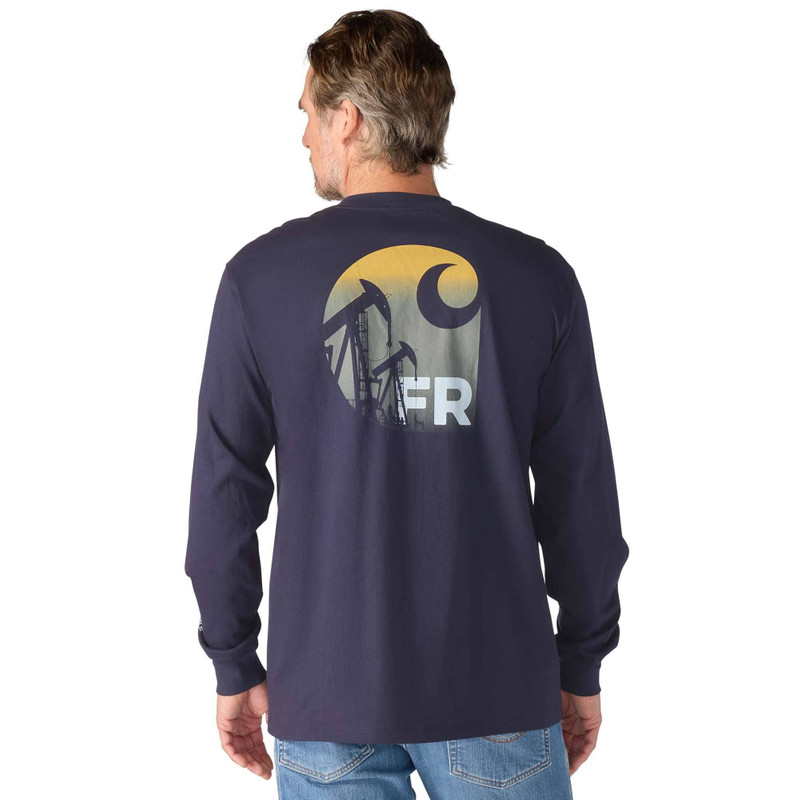 FR Force Irvine Loose LS Oil Rig T-Shirt 1