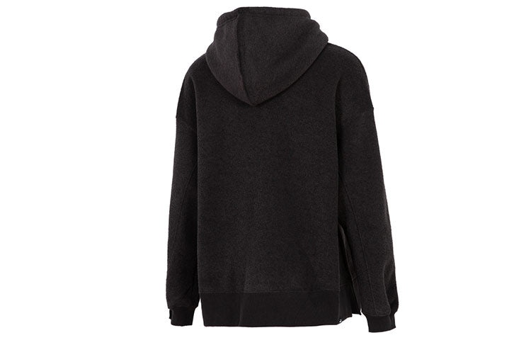 (WMNS) PUMA Winterized Hoodie 'Black' 672132-01 - 2