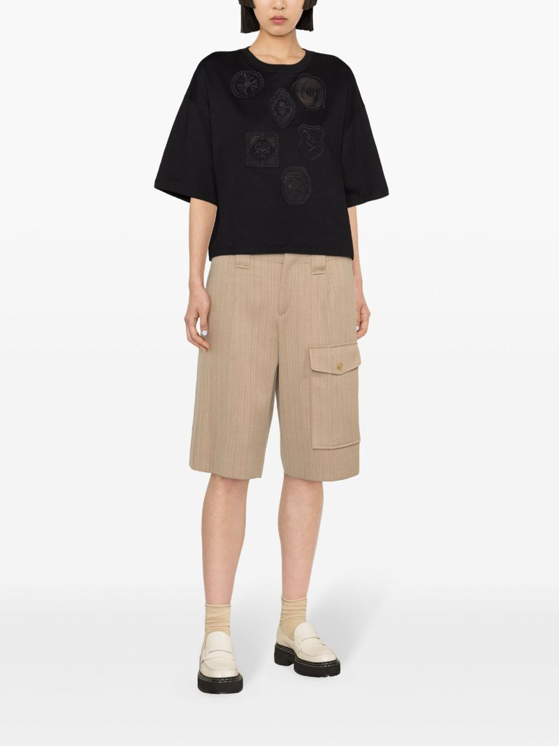 VIKTOR & ROLF patch-embroidered cotton T-shirt outlook