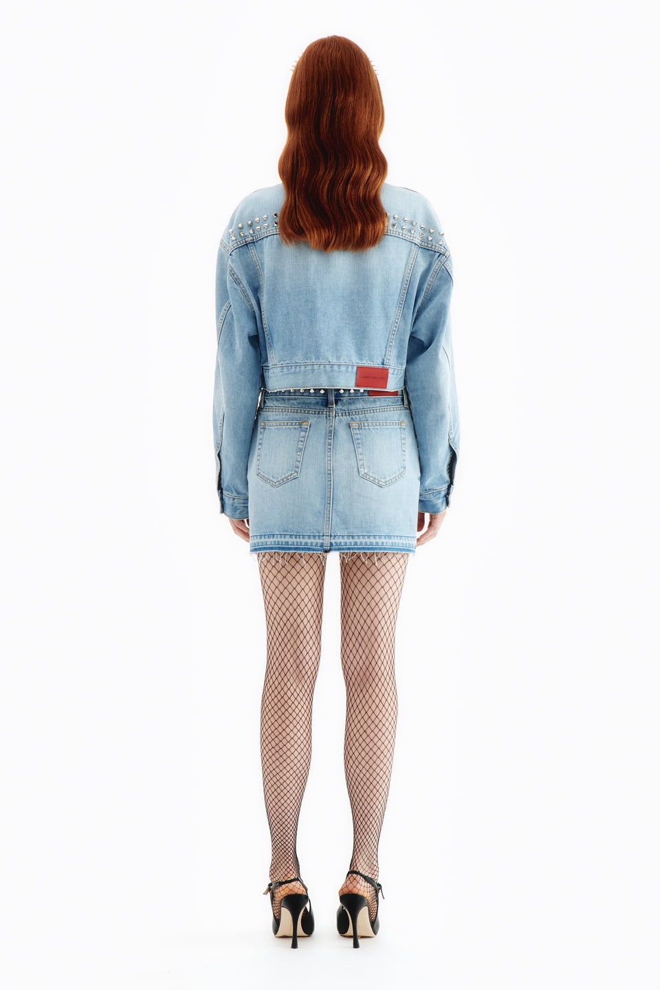 DENIM JACKET WITH EMBELLISHMENT - 4