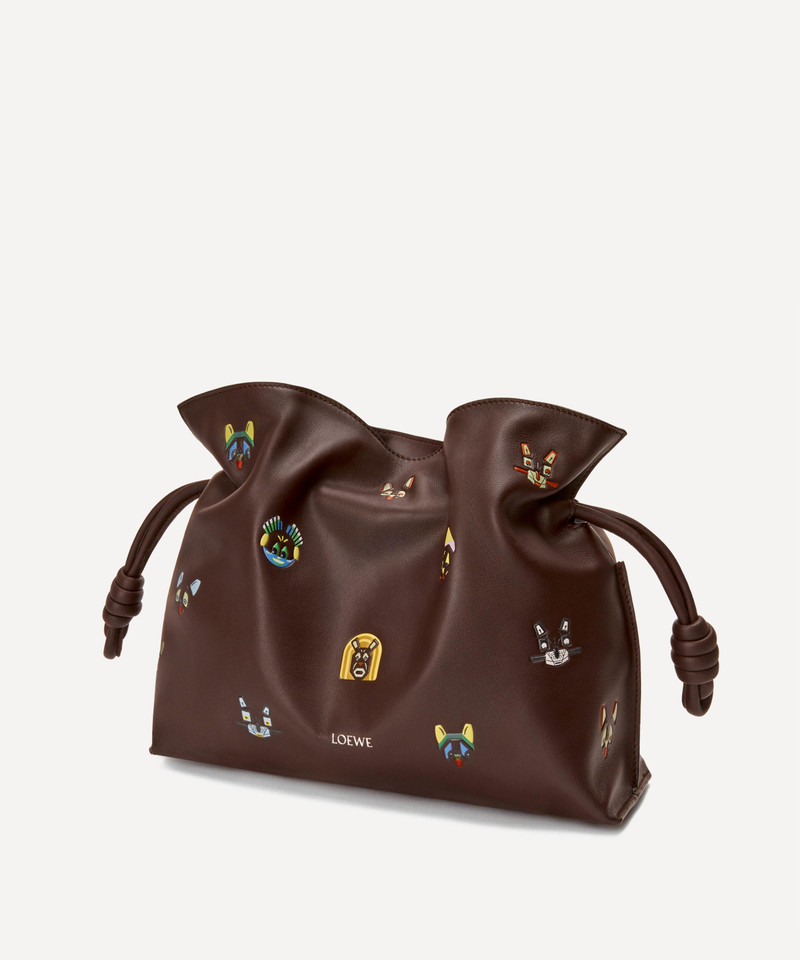 Loewe Cats Medium Flamenco Clutch Bag outlook