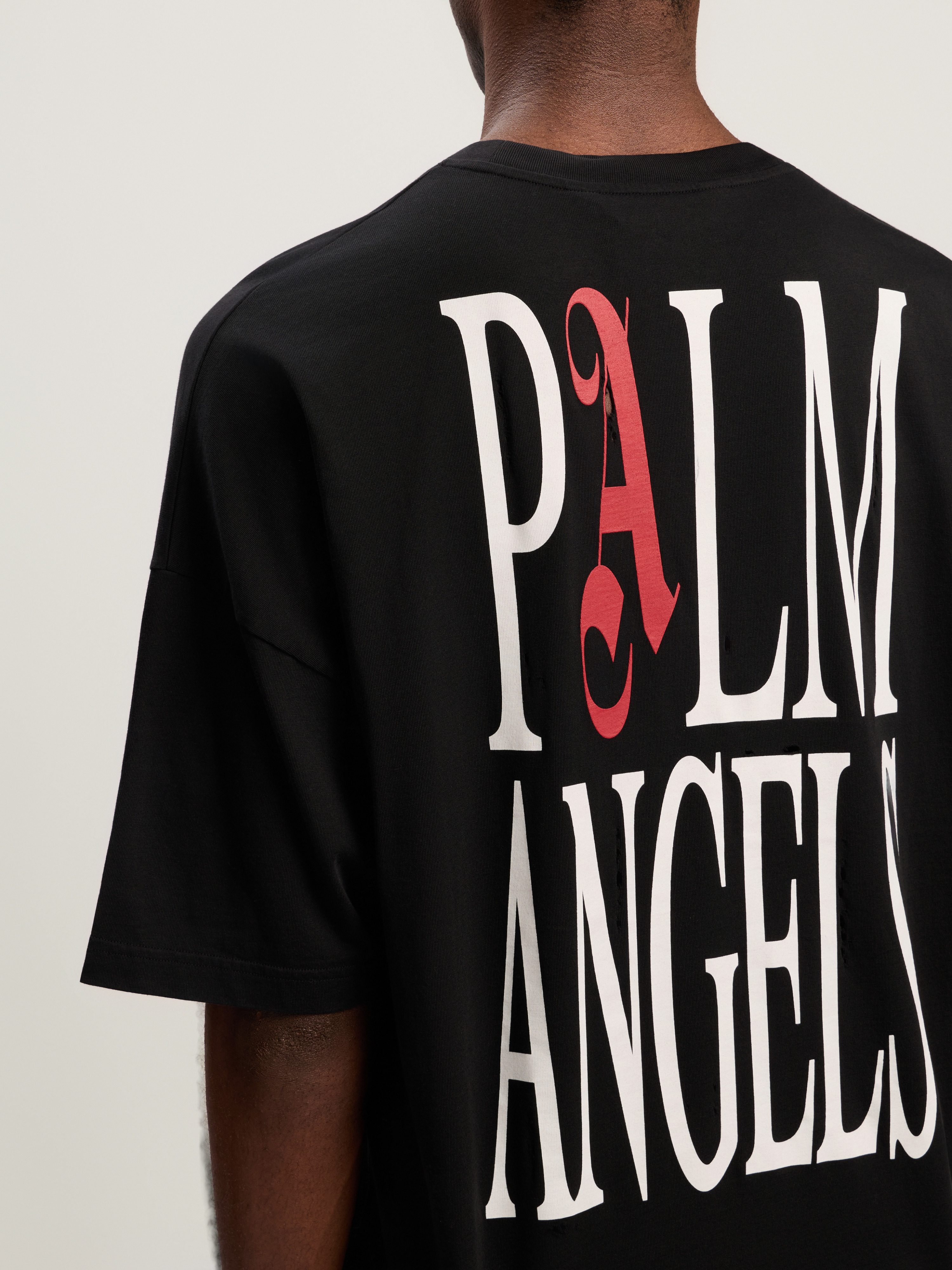 Flames Flag Loose T-Shirt - 6
