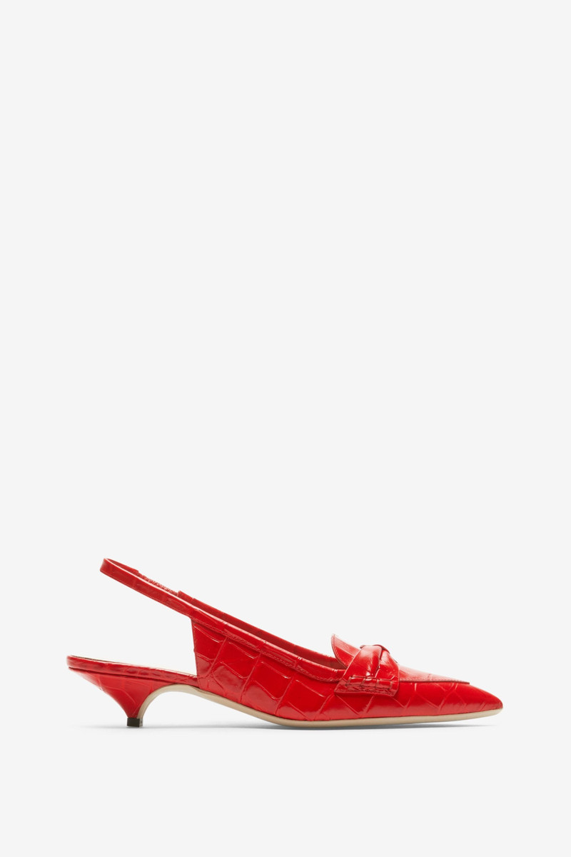 BOW-EMBELLISHED SLINGBACK PUMPS 1
