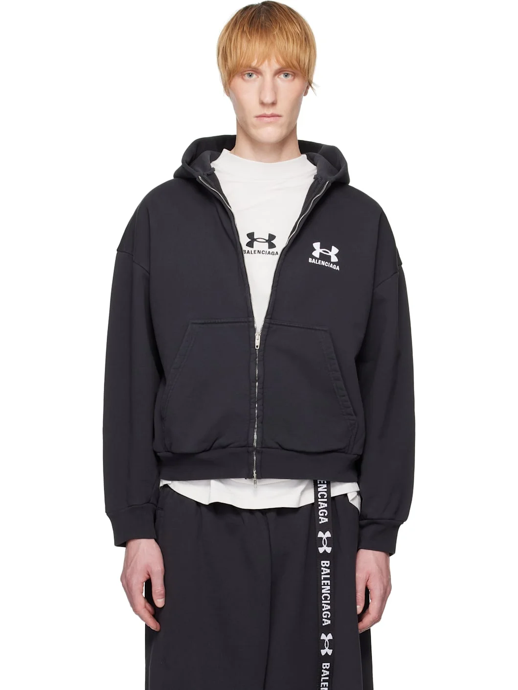 Black Under Armour Edition Zip-Up Hoodie - 1