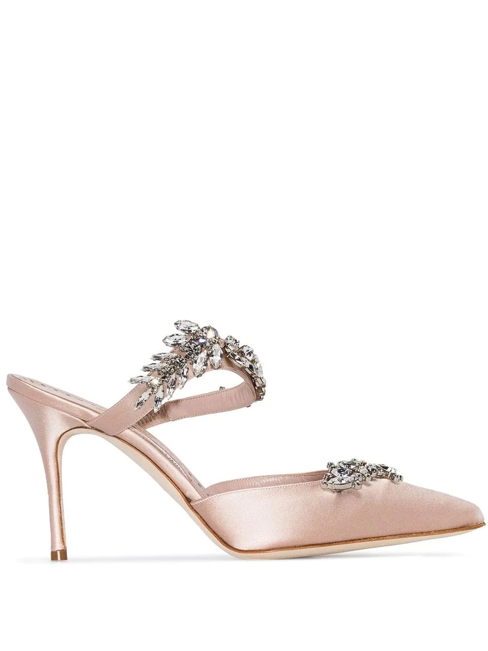 Lurum 90mm crystal-embellished mules - 1