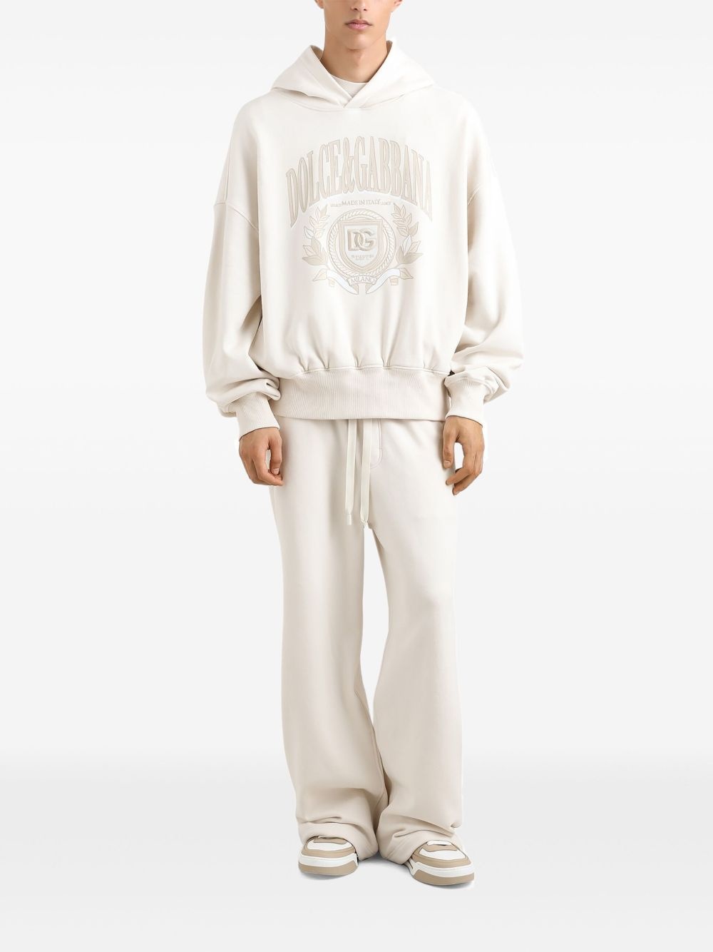 logo-print hoodie - 2