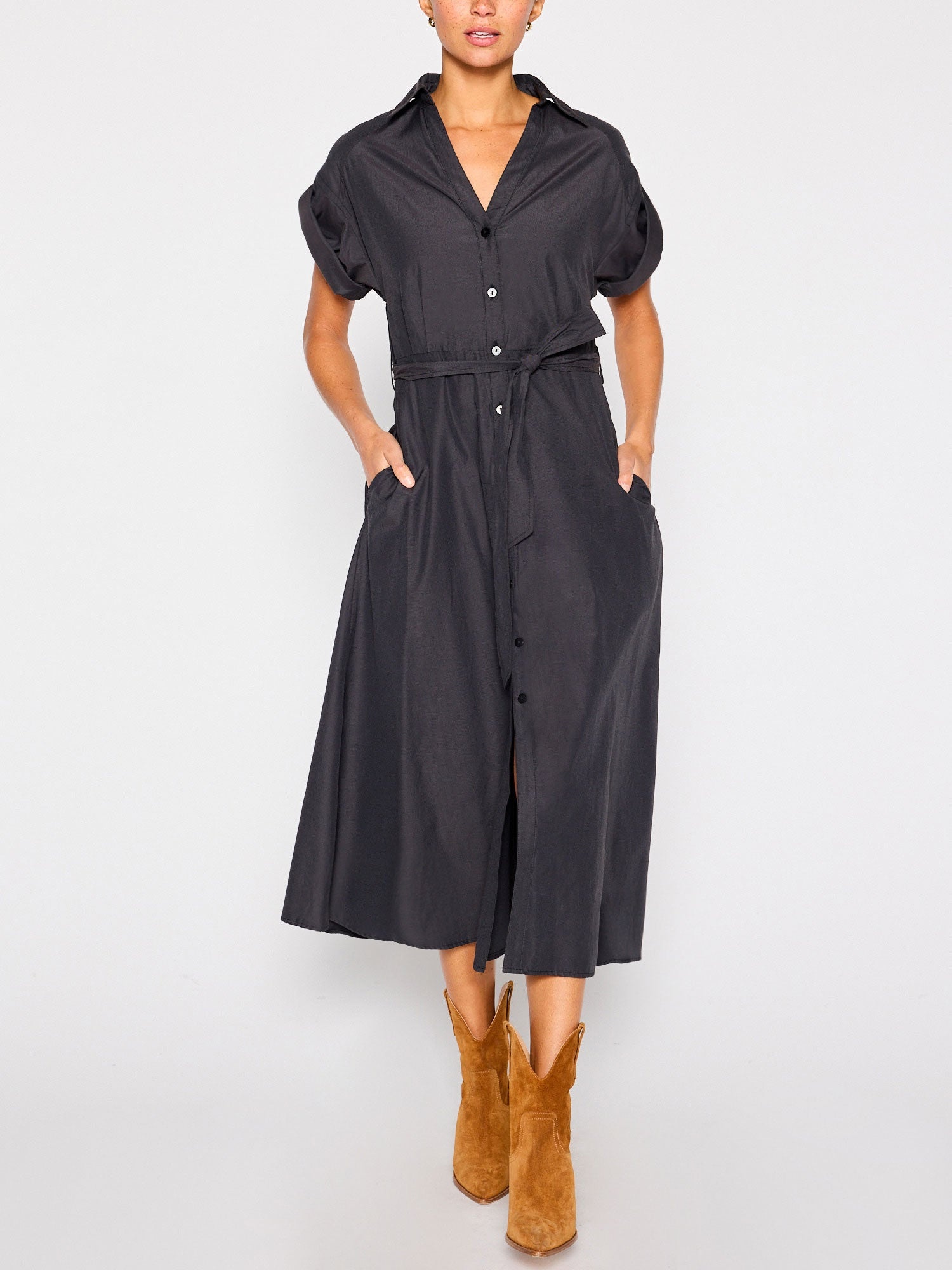 The Fia Belted Dress - 5