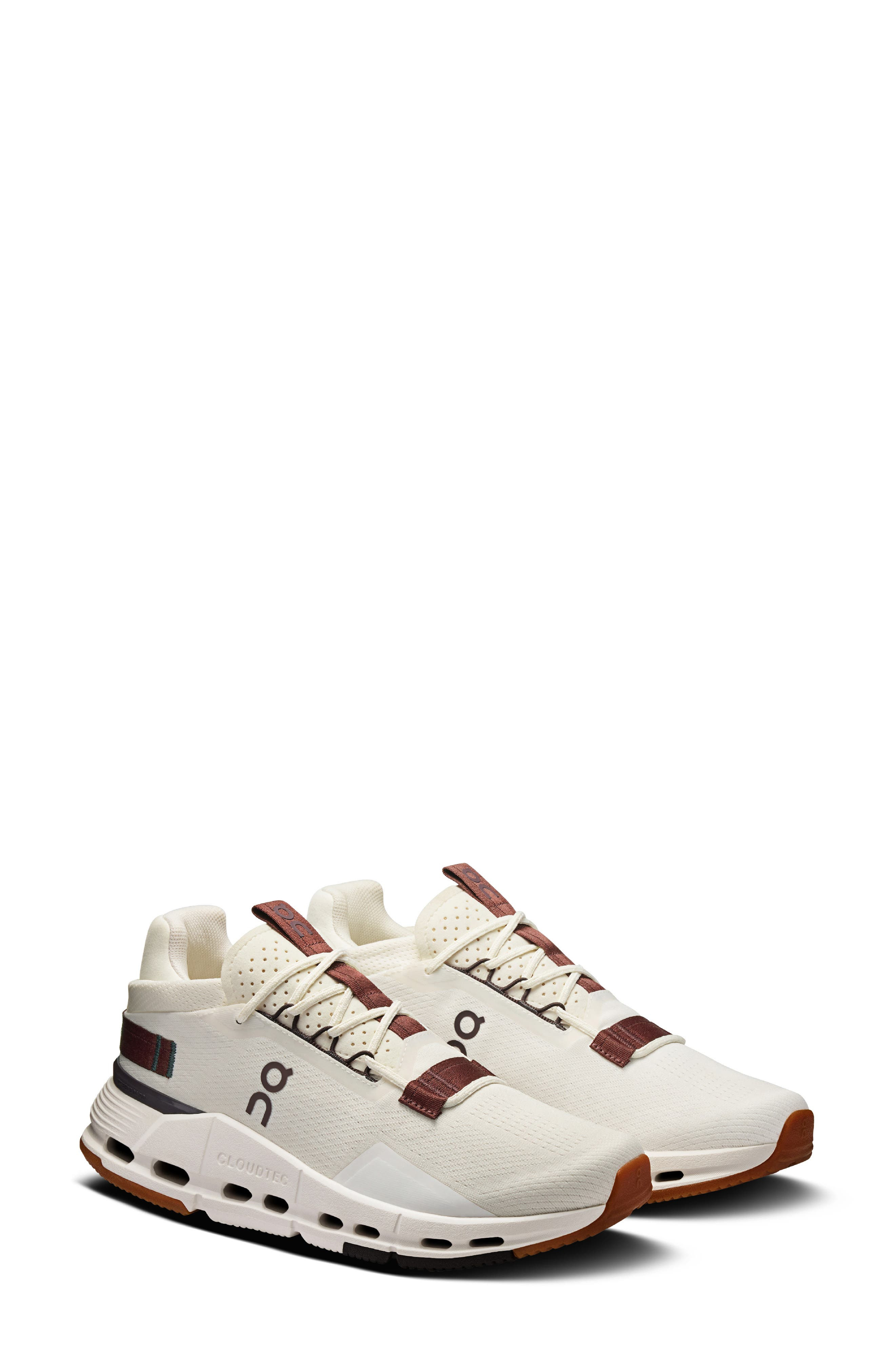 On Cloudnova 2 Sneaker in Ice/Mulberry at Nordstrom - 1