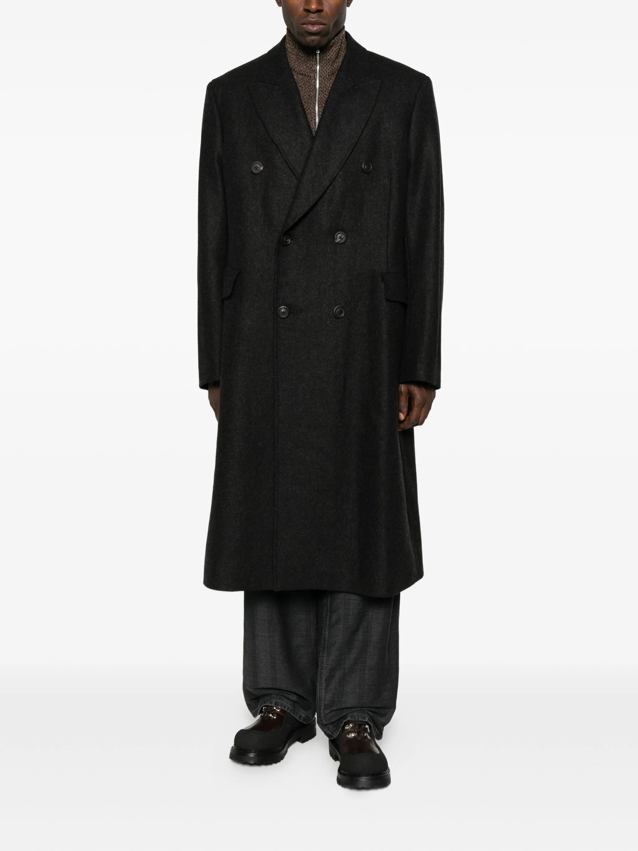 Our Legacy Whale Double-breasted Coat - 3
