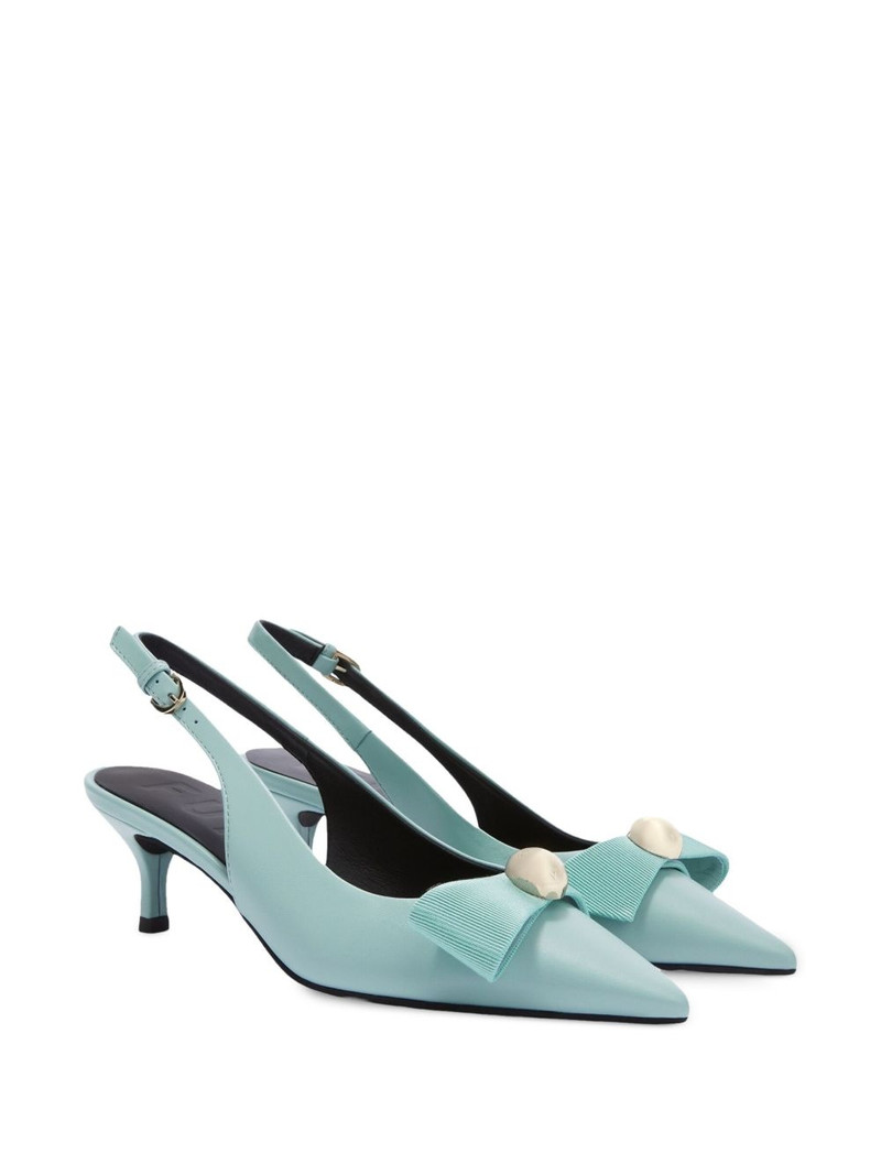 FURLA 50mm Furla Sfera slingback pumps outlook
