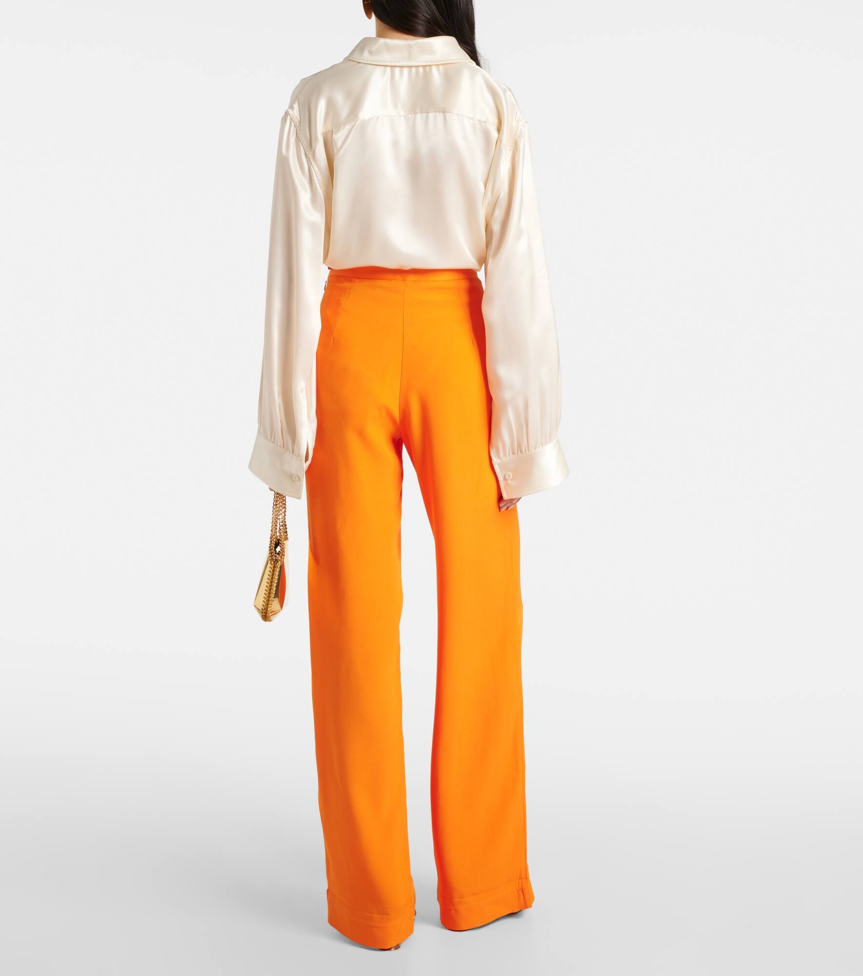 Marlene high-rise wide-leg pants - 3