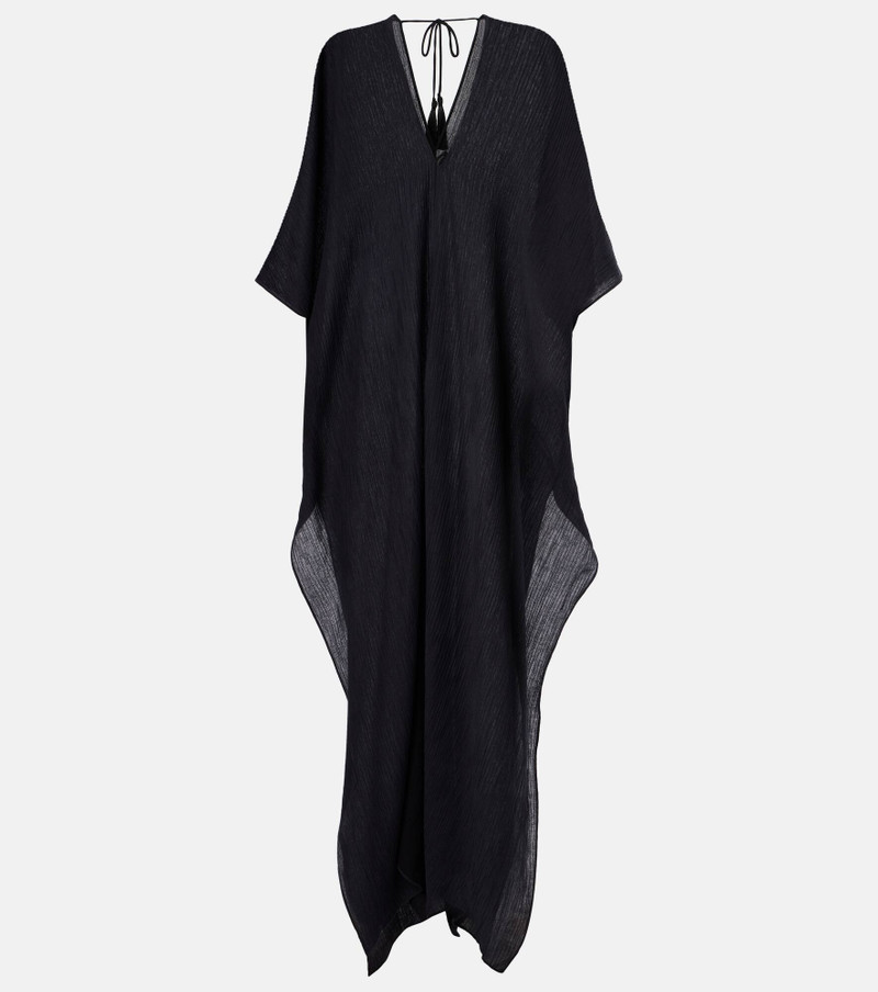 Rio Maggiore cotton and silk-blend kaftan 1
