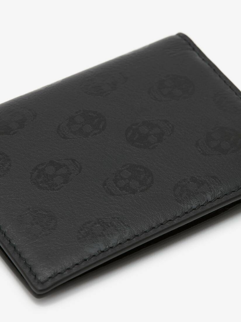 Biker Skull Pocket Organiser in Black - 5