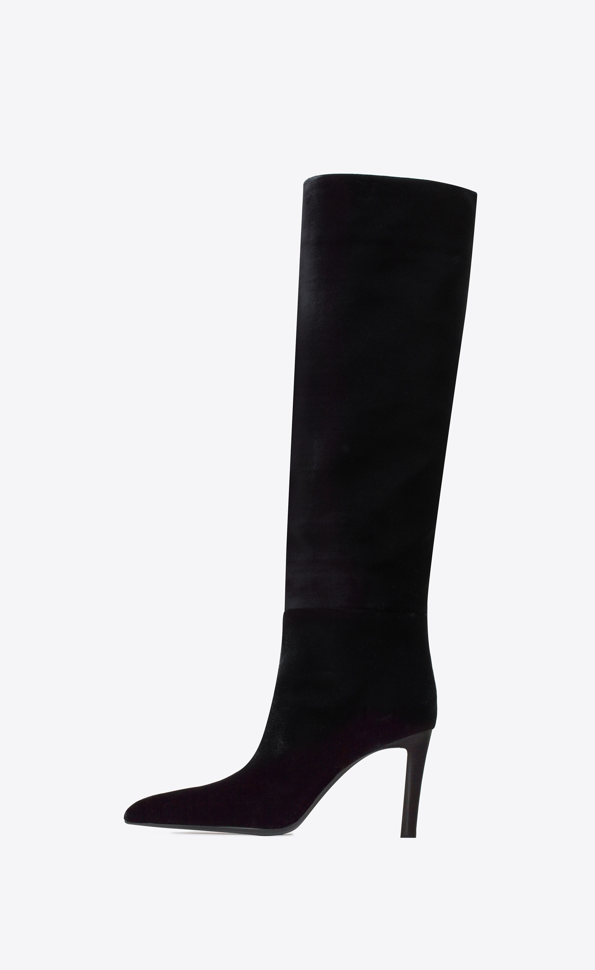 kidd boots in velvet - 5