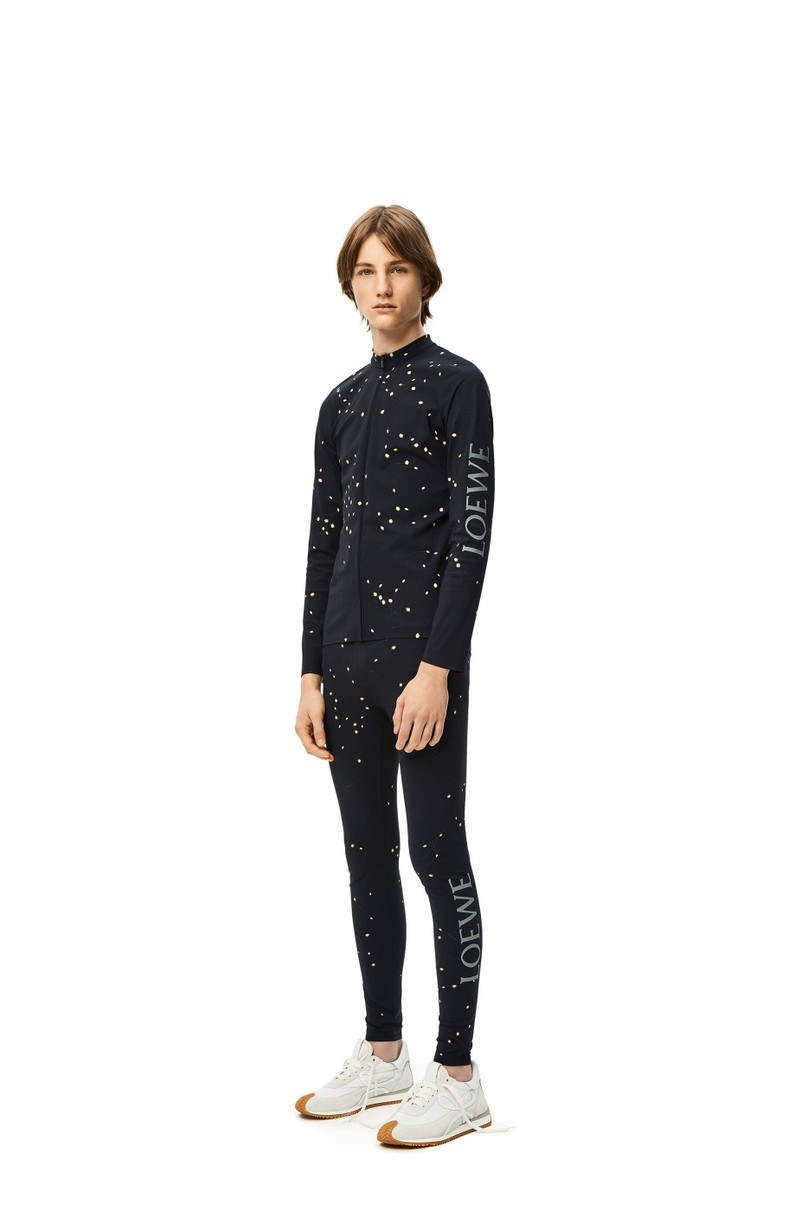 Loewe LED print long sleeve top in polyamide outlook