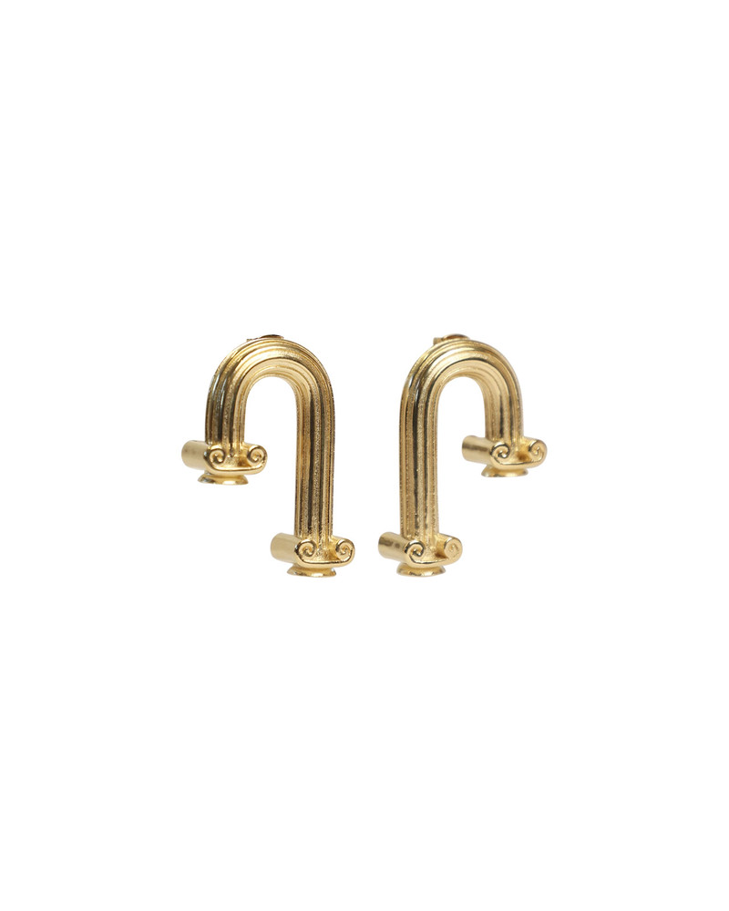 CASABLANCA Arch Column Earrings outlook