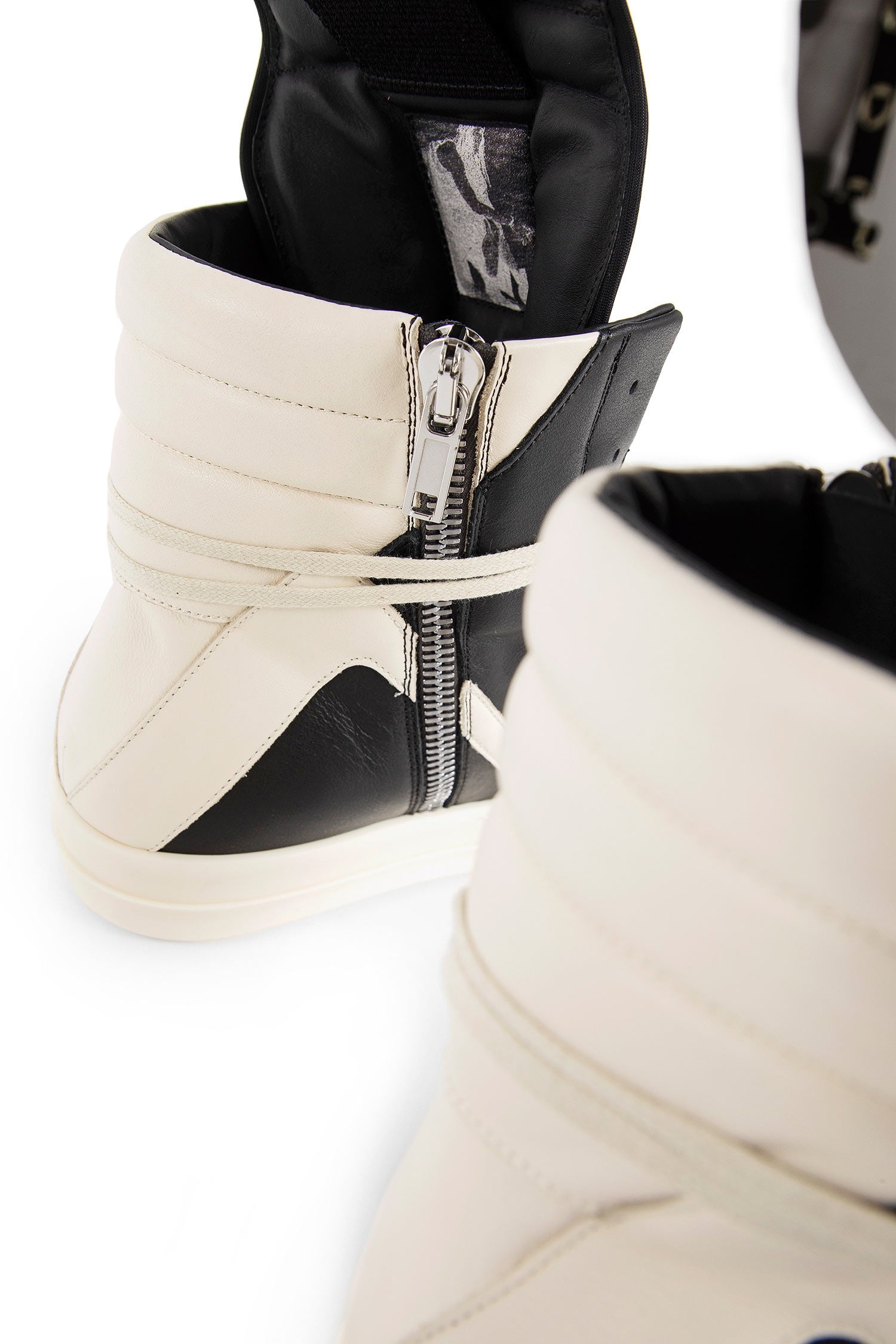 RICK OWENS WOMAN BLACK SNEAKERS - 6