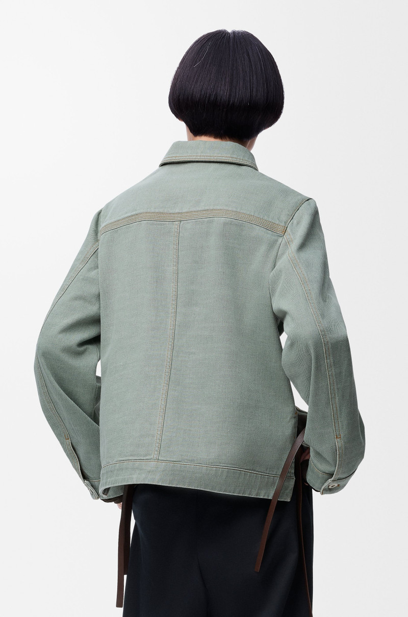 Workwear jacket in denim 4