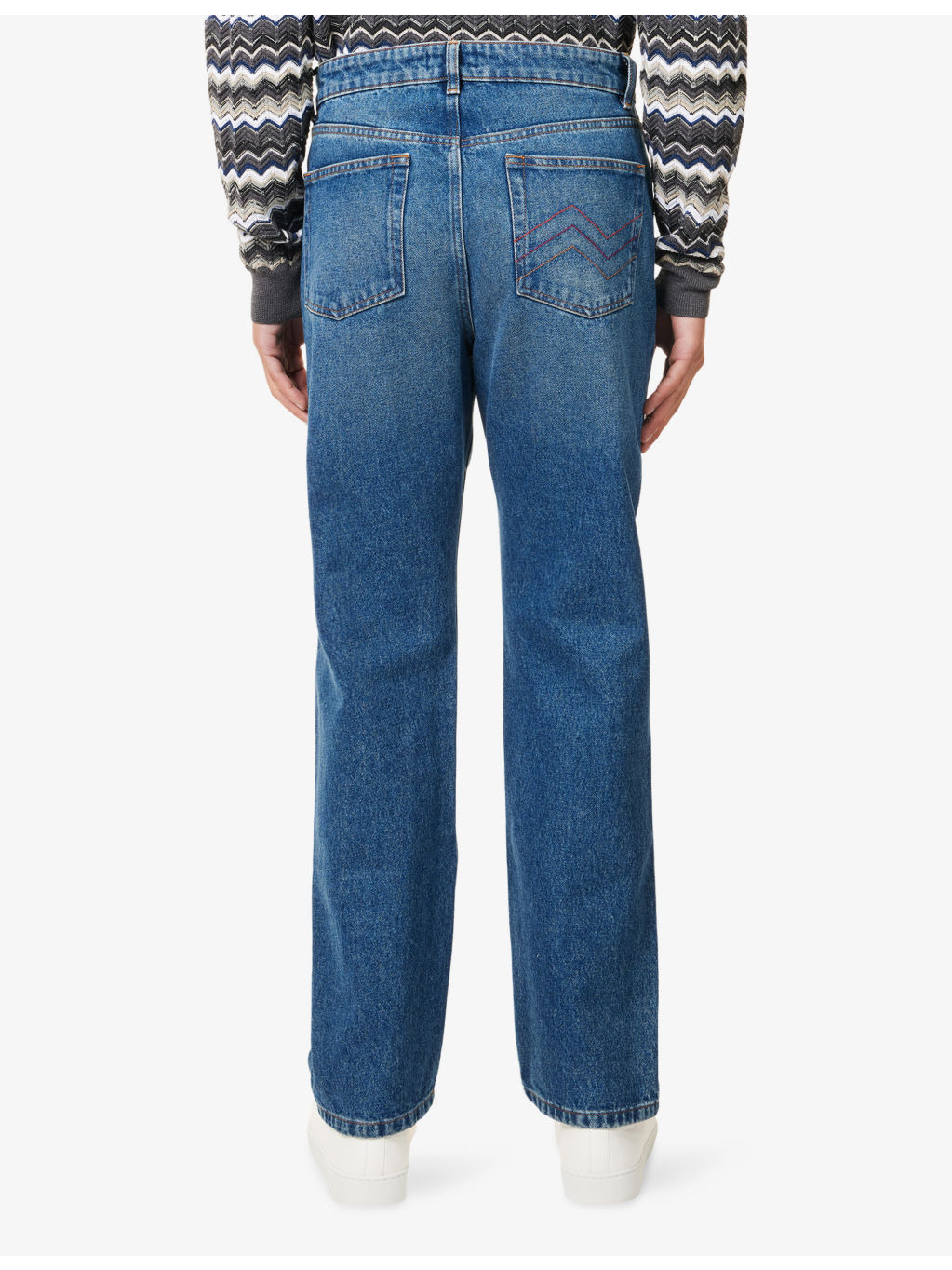 Straight-Leg Denim Jeans - 4