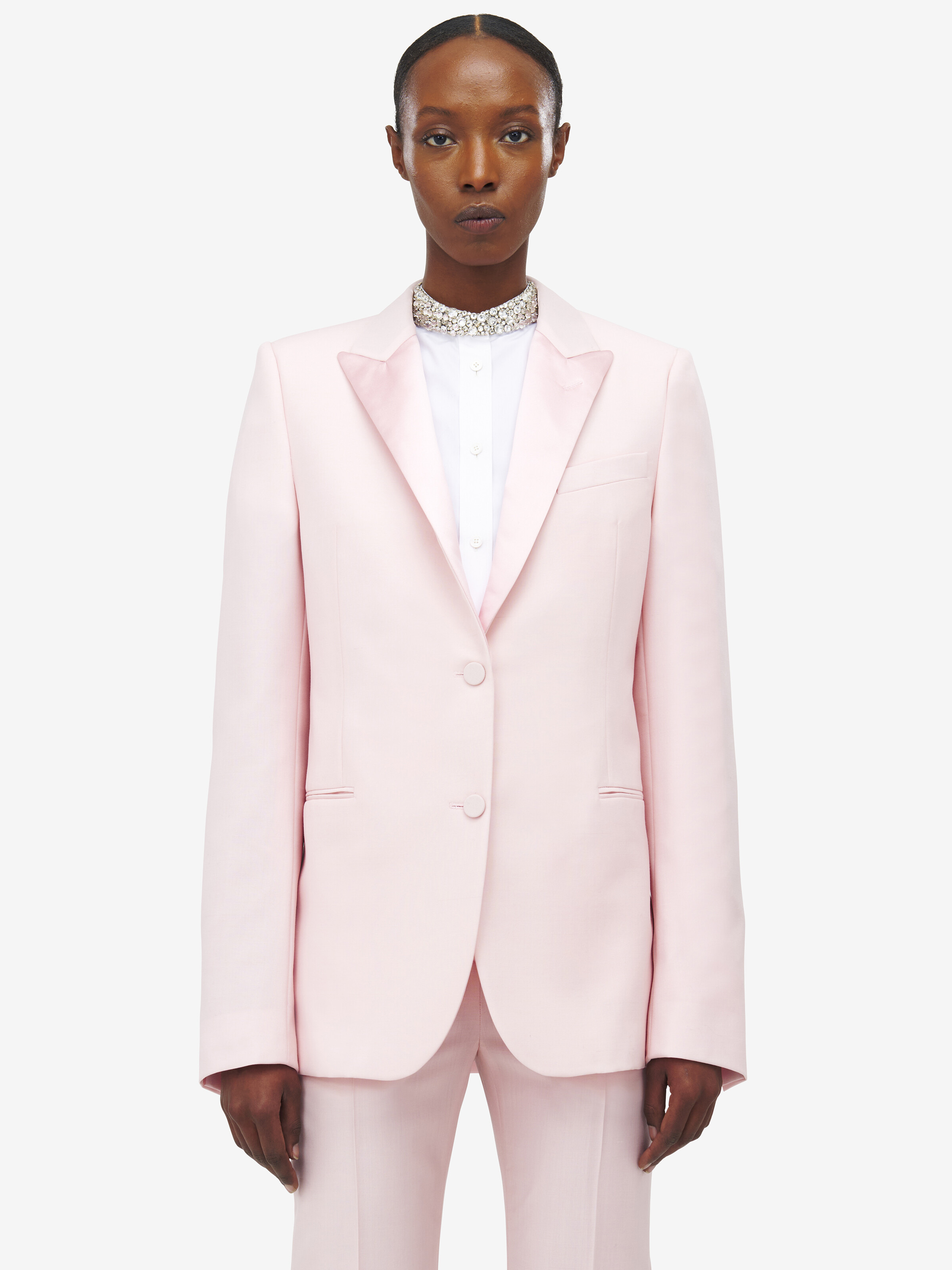 Satin Lapel Jacket - 2