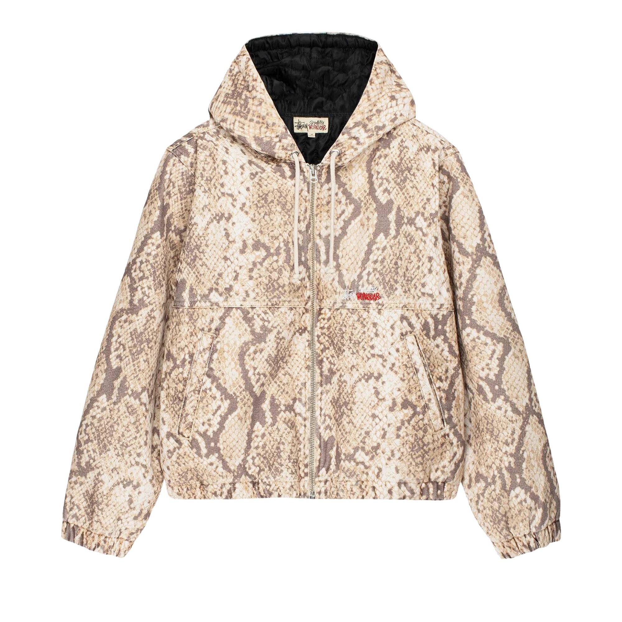 Stussy Canvas Insulated Work Jacket 'Python' - 1